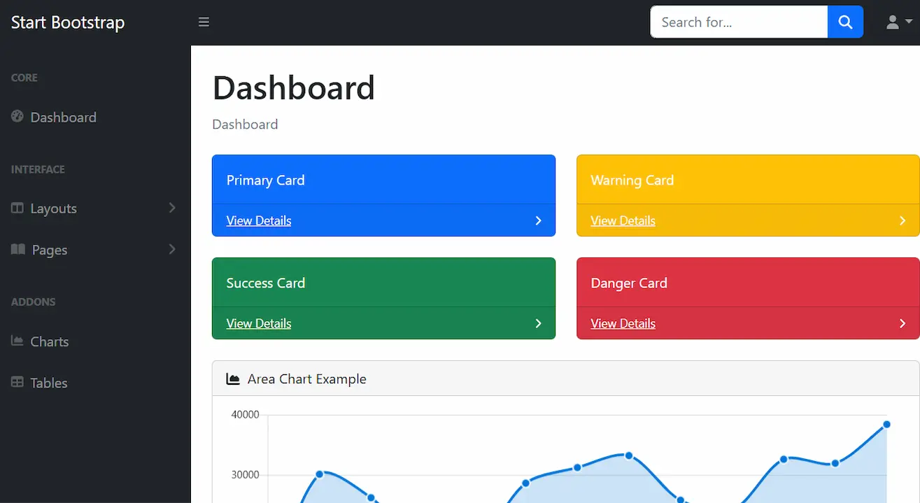 Spring Boot CRUD System preview